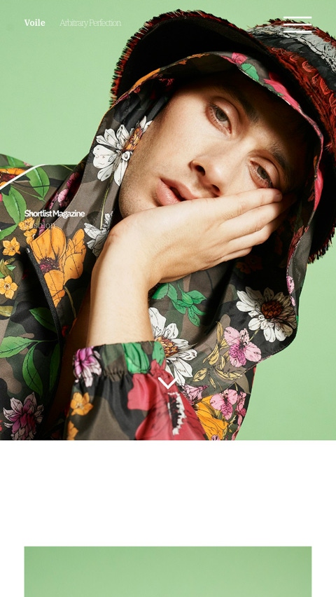 Voile theme for Fabrik portfolio website