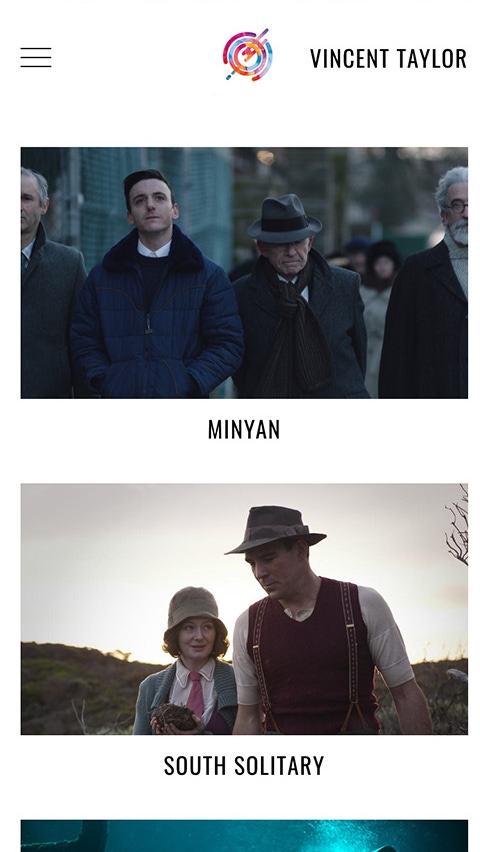 Vincent Taylor mobile website