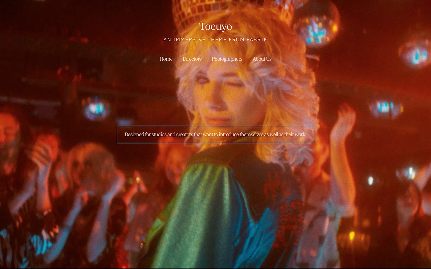 Fabrik agency tocuyo theme