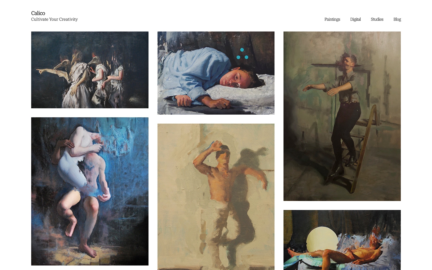 Fabrik artist calico theme