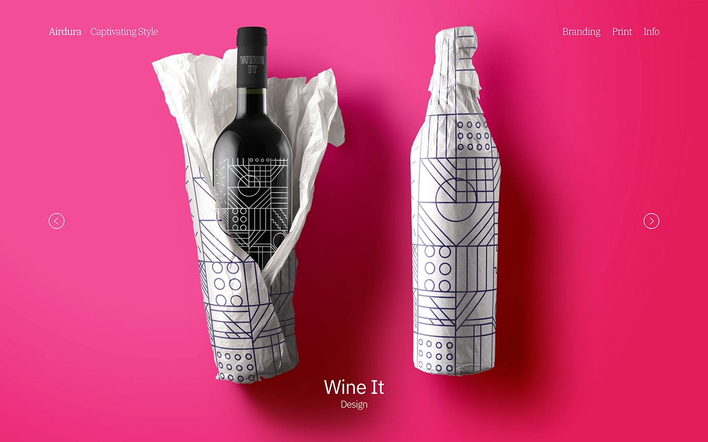 Fabrik slideshow layout example