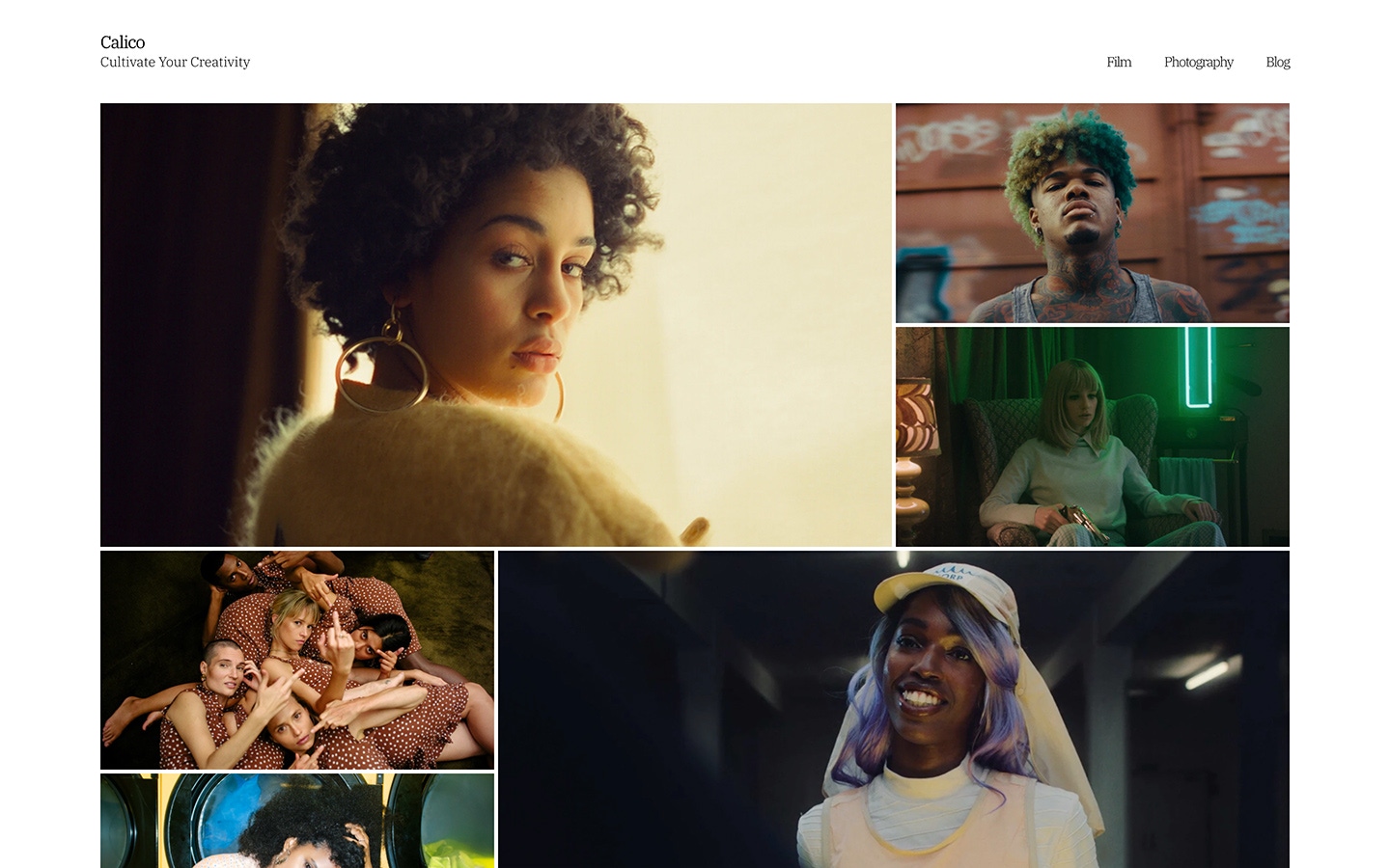 Fabrik filmmaker calico theme
