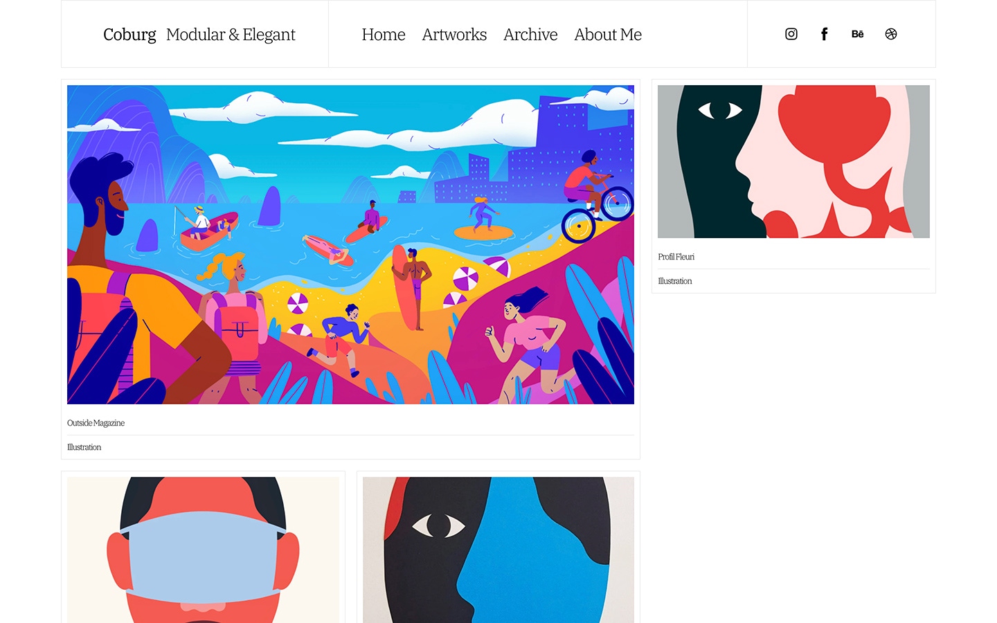 Fabrik illustrator coburg theme