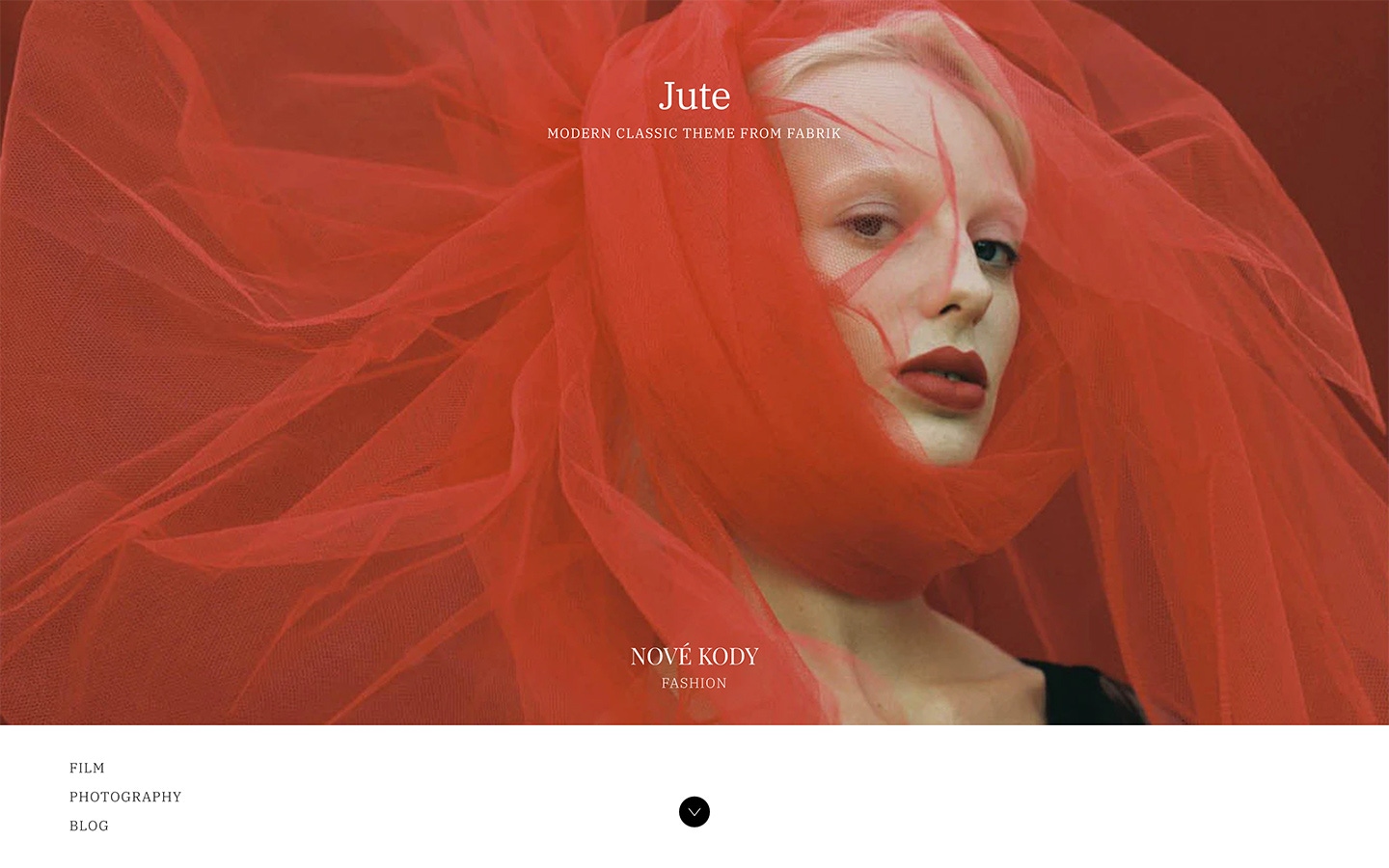 Fabrik photographer jute theme