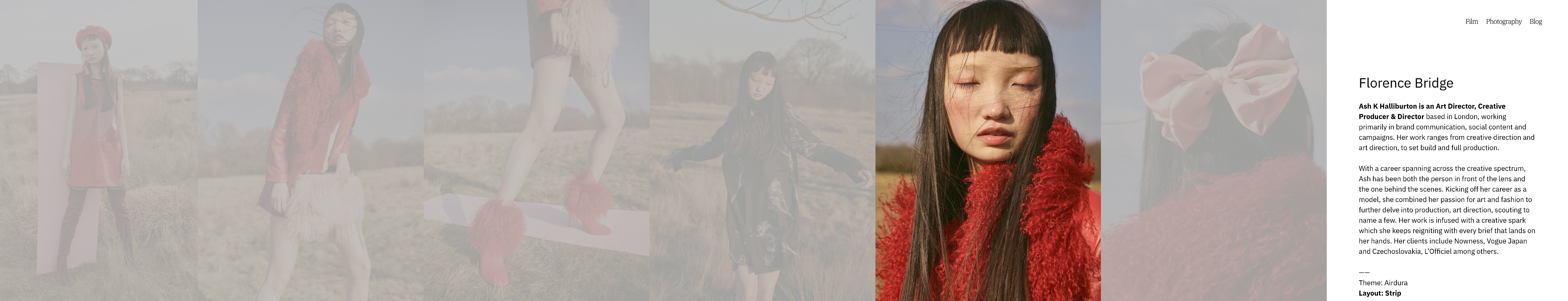 Fabrik strip layout example full