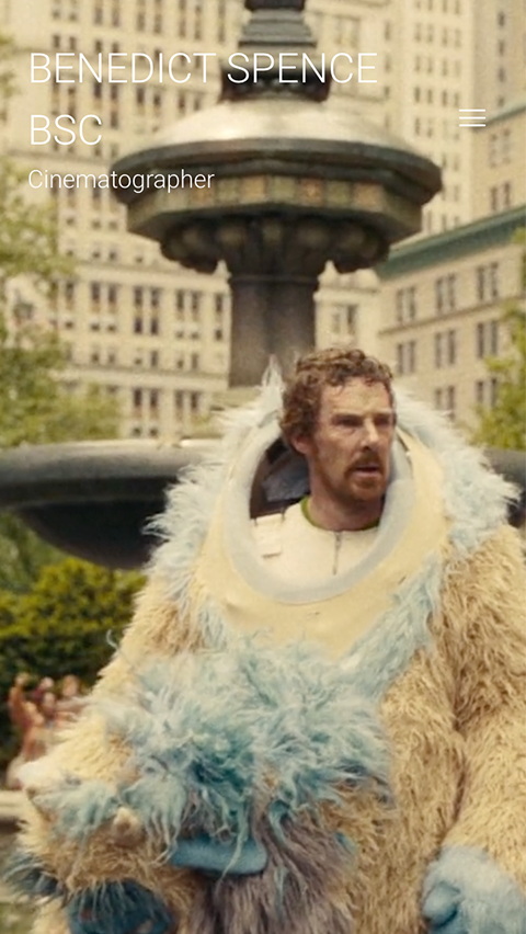 Benedict Spence mobile website